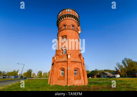 Alten Wasserturm, der Marien Park, Lankwitzer Straße, der Marien Dorf, Temple Court schöne Berg, Berlin, Deutschland, Alter Wasserturm, Marienpark, Lankwi Stockfoto