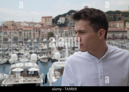 Cannes, Frankreich. 23. Mai 2019. In der Evge (Boni) film Foto Anruf auf dem 72. Festival von Cannes, Donnerstag, den 23. Mai 2019, Cannes, Frankreich. Foto: Doreen Kennedy/Alamy leben Nachrichten Stockfoto