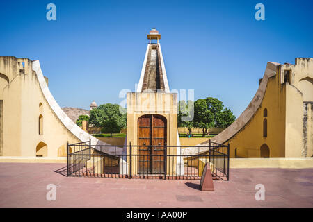 Jantar Mantar in Jaipur, Rajasthan, Indien Stockfoto