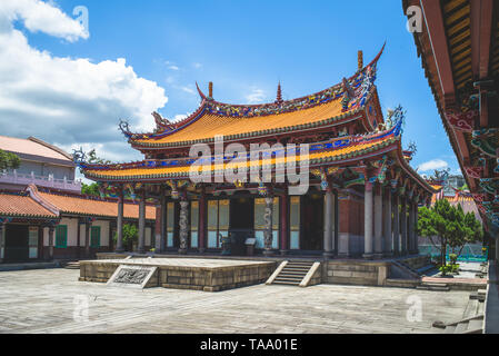 Konfuzius Tempel in dalongdong Taipei, Taipei Stockfoto