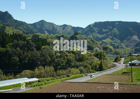 Landwirtschaftlichen Fläche in Miyazaki Präfektur in Japan Stockfoto