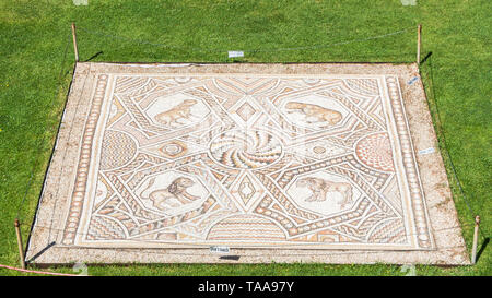 Mosaik in Beiteddine Palace, Libanon Stockfoto