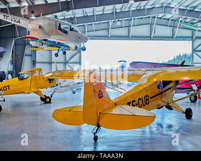 Das Luftfahrtmuseum, Akureyri, Island Stockfoto