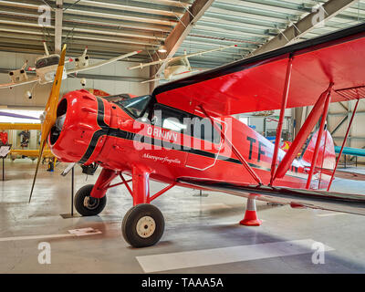 Das Luftfahrtmuseum, Akureyri, Island Stockfoto