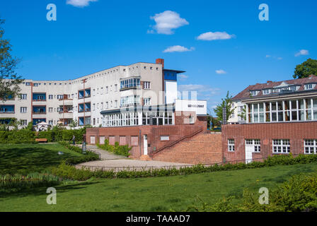 Berlin Britz Hufeisensiedlung Bruno Taut / Neuen Bauens Stockfoto