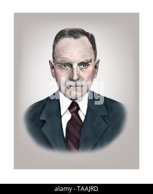 Der deutsche Chemiker Otto Hahn 1879-1968 Stockfoto