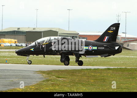 Flugzeuge im Norden von Wales Stockfoto