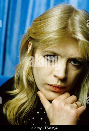 London - 1976, Marianne Faithfull, (Foto Gijsbert Hanekroot) Stockfoto