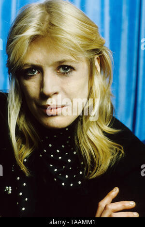London - 1976, Marianne Faithfull, (Foto Gijsbert Hanekroot) Stockfoto
