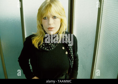 London - 1976, Marianne Faithfull, (Foto Gijsbert Hanekroot) *** Local Caption *** Marianne Faithfull Stockfoto