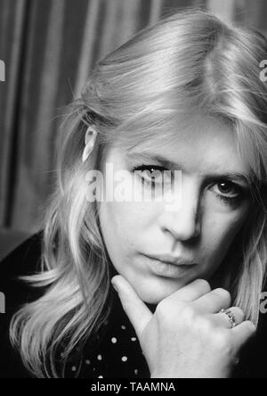 London - 1976, Marianne Faithfull, (Foto Gijsbert Hanekroot) *** Local Caption *** Marianne Faithfull Stockfoto