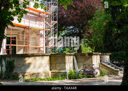 Renovierung von alten Palace Villa Lenck, Sopron, Ungarn Stockfoto