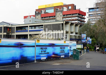 AUCKLAND, Neuseeland - 5 Aug 2018 - Blick auf dem Campus der Universität von Auckland, die größte Universität in Neuseeland. Stockfoto