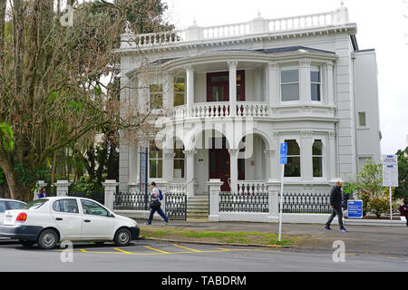 AUCKLAND, Neuseeland - 5 Aug 2018 - Blick auf dem Campus der Universität von Auckland, die größte Universität in Neuseeland. Stockfoto