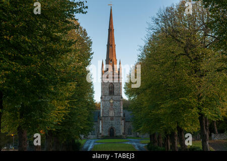 Saint-Malachy die Pfarrkirche, Hillsborough, County Down, in der Nähe von Belfast, Nordirland. Hillsborough ist auch, wo Königin Elizabeth II besitzt eine Residenzappartementhaus Stockfoto