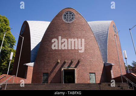 St. Engelbert Kirche im Stadtteil Riehl, Architekten Dominikus Böhm, Köln, Deutschland. St. Engelbert Kirche in Koeln-Riehl, Architekt Dominikus Boe Stockfoto