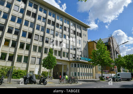 Siemens AG Gas Turbine arbeiten, Huttenstrasse, Moabit, Mitte, Berlin, Deutschland, Siemens AG, Gasturbinenwerk Huttenstraße, Mitte, Deutschland Stockfoto