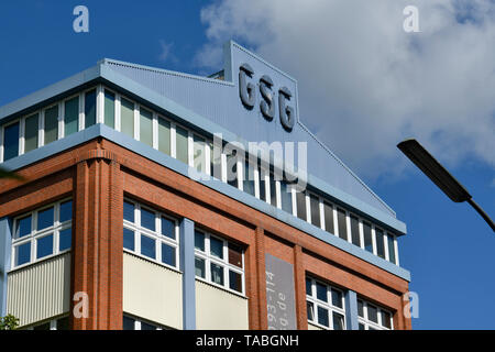 GSG Hof, Reuchlinstrasse, Imperial Augusta Avenue, Moabit, Mitte, Berlin, Deutschland, GSG-Hof Reuchlinstraße, Kaiser-Augusta-Allee, Mitte, Stockfoto