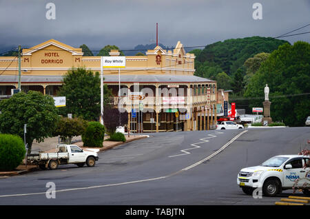 Hotel dorrigo, Cudgery Street, Dorrigo, New South Wales, Australien Stockfoto