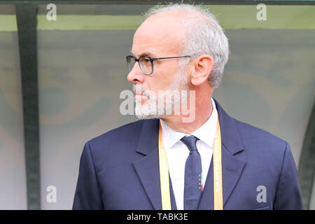 Gdynia, Polen, 23.Mai, 2019, Paolo Nicolato (Coach) während dem Spiel Mexiko v Italien - FIFA U-20 WM Polen 2019, Gdynia, Polen, Kredit: Tomasz Zasinski/Alamy leben Nachrichten Stockfoto