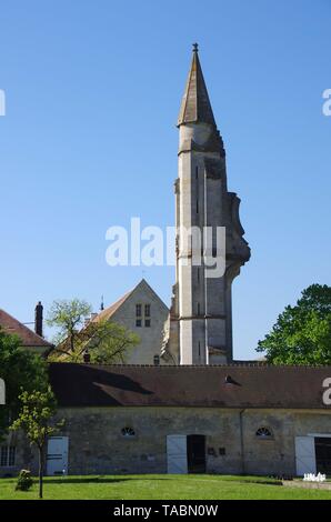 Abtei von Royaumont in der Nähe von Paris in Frankreich, Europa Stockfoto