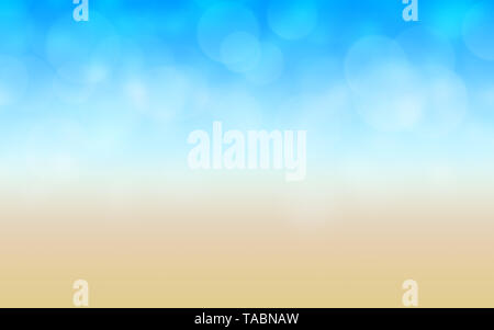 Sommer Strand Hintergrundbild Stockfoto