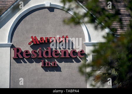 Marriott Hotels im Residence Inn in Las Vegas gesehen. Stockfoto