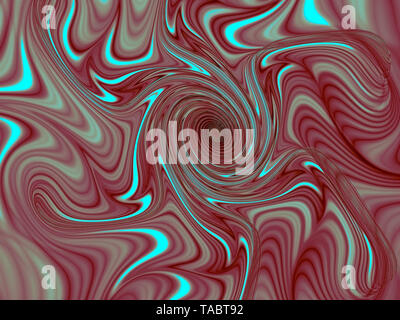 Abstrakte blass fraktale Spirale - digital erzeugte Bild Stockfoto