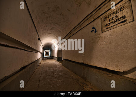 Die Maginot-linie, Ligne Maginot-Four ein Chaux (Alsace-France) Weltkrieg Geschichte Stockfoto