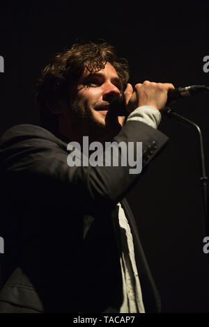 Glasgow, UK. 23. Mai 2019. Jack Savoretti im Konzert an der 02 Akademie in Glasgow. Credit: Colin Fisher/Alamy leben Nachrichten Stockfoto