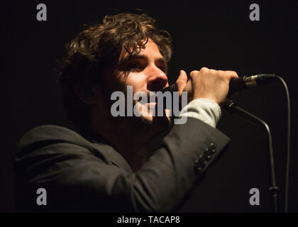 Glasgow, UK. 23. Mai 2019. Jack Savoretti im Konzert an der 02 Akademie in Glasgow. Credit: Colin Fisher/Alamy leben Nachrichten Stockfoto