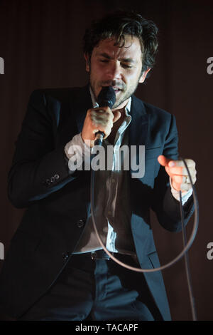 Glasgow, UK. 23. Mai 2019. Jack Savoretti im Konzert an der 02 Akademie in Glasgow. Credit: Colin Fisher/Alamy leben Nachrichten Stockfoto