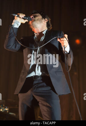 Glasgow, UK. 23. Mai 2019. Jack Savoretti im Konzert an der 02 Akademie in Glasgow. Credit: Colin Fisher/Alamy leben Nachrichten Stockfoto