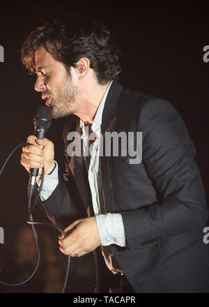 Glasgow, UK. 23. Mai 2019. Jack Savoretti im Konzert an der 02 Akademie in Glasgow. Credit: Colin Fisher/Alamy leben Nachrichten Stockfoto