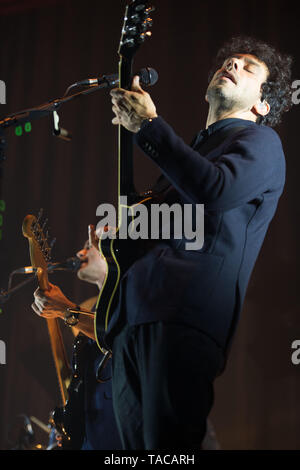 Glasgow, UK. 23. Mai 2019. Jack Savoretti im Konzert an der 02 Akademie in Glasgow. Credit: Colin Fisher/Alamy leben Nachrichten Stockfoto