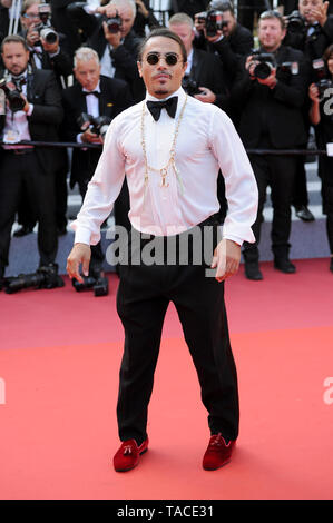 Cannes, Deutschland. 23 Mai, 2019. Nusret Gökce aka Salz Bae, Metzger, Koch und Gastwirt, besucht das Screening von "Der Verräter", die im Rahmen der 72. jährlichen Filmfestspiele von Cannes am Palais des Festivals. | Verwendung der weltweiten Kredit: dpa/Alamy leben Nachrichten Stockfoto