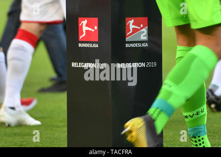 Stuttgart, Deutschland. 23 Mai, 2019. Bundesliga Relegation 2019 Fußball 1. Bundesliga Relegation, VFB Stuttgart-Union Berlin 2-2 am 23.05.2019 in Stuttgart/Deutschland. MERCEDES BENZ ARENA. DFL BESTIMMUNGEN VERBIETEN DIE VERWENDUNG DER FOTOGRAFIE ALS BILD-SEQUENZEN UND/ODER QUASI-VIDEO. | Verwendung der weltweiten Kredit: dpa/Alamy leben Nachrichten Stockfoto