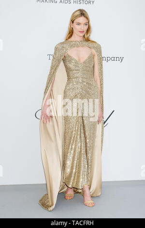 Cannes, Antibes, Frankreich. 23. Mai 2019. Martha Jagd nimmt auf dem roten Teppich für 26 amfAR Gala in Cannes am Donnerstag, den 23. Mai 2019 auf dem 72. Festival de Cannes, Hotel du Cap-Eden-Roc, Antibes. Bild von der Credit: Julie Edwards/Alamy leben Nachrichten Stockfoto