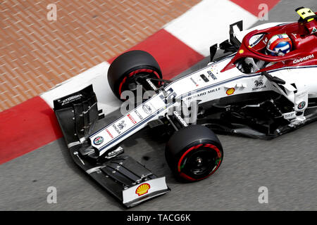 Motorsport: FIA Formel Eins-Weltmeisterschaft 2019, Grand Prix von Monaco, #99 Antonio Giovinazzi (ITA, Alfa Romeo Racing), Stockfoto