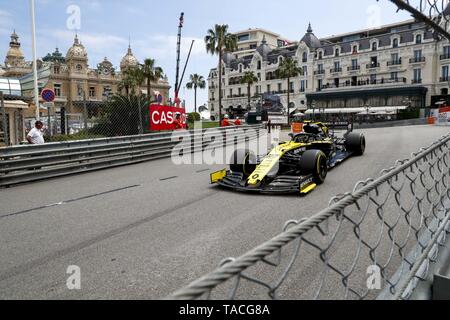 Motorsport: FIA Formel Eins-Weltmeisterschaft 2019, Grand Prix von Monaco, # 27 Nico Hulkenberg (GER, Renault F1 Team), Stockfoto