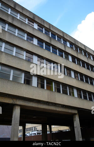 Belgrave House, Northampton. Ein Beispiel aus den 60er/70er Jahre brutalist Architecture. Stockfoto