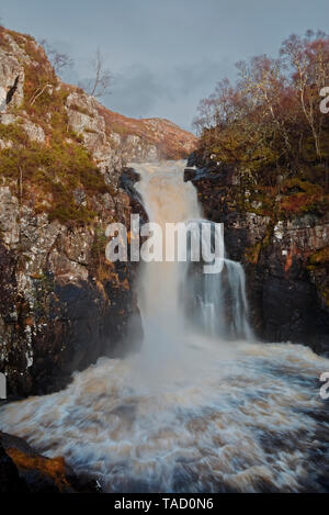 Fällt der Kirkaig, Sutherland Stockfoto