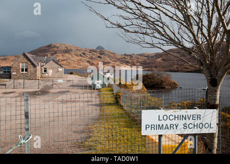 Lochinver, Sutherland Stockfoto