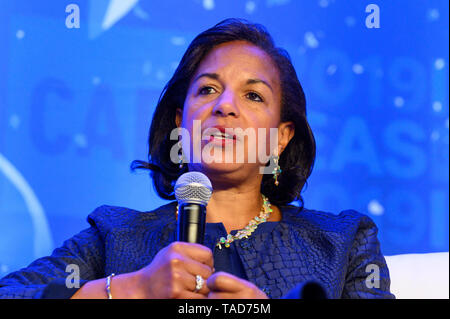 Botschafterin Susan Rice, ehemaliger US-Sicherheitsberater und US-Botschafter bei den Vereinten Nationen, in einer Rede vor dem Zentrum für amerikanischen Fortschritt CAP 2019 Ideen Konferenz. Stockfoto
