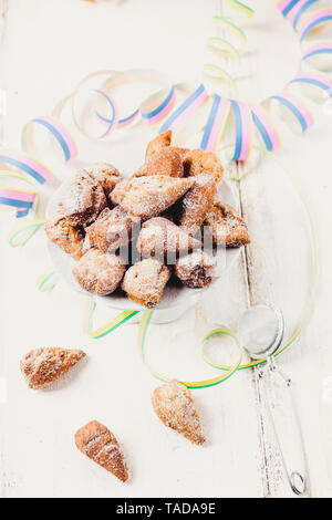 Mutzenmandeln, traditionellen rheinischen Karneval cookies Stockfoto