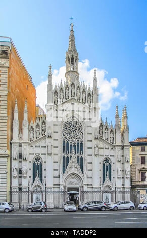 Rom, Italien, 24. Juli 2017: Kirche vom Heiligen Herzen Jesu in Prati (auch als Chiesa del Sacro Cuore del Suffragio), Rom, Italien bekannt. Es ist die Stockfoto