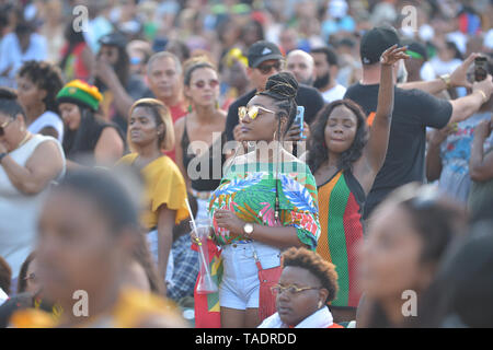 2019 Kaya Fest Musik Festival im Bayfront Park Amphitheater in Miami, Florida. Mit: Atmosphäre, wo: Miami, Florida, United States Wenn: 20 Apr 2019 Credit: Johnny Louis/WENN.com Stockfoto