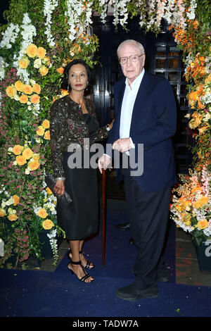 Michael Caine und Shakira Caine, Tramp 50. Jahrestag Summer Party, Tramp 40 Jermyn Street, London, UK, 23. Mai 2019, Foto von Richard Goldschmidt Stockfoto