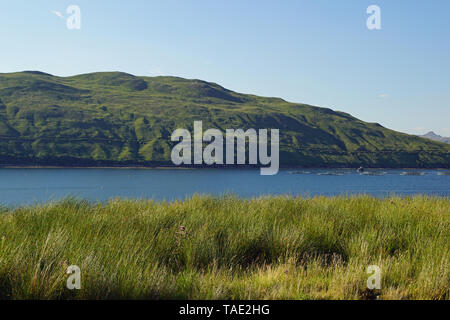 Schottland ist voll von schönen Landschaften, wo immer sie aussehen. Die Schönheit der Natur ist schwer in Worte zu fassen. Stockfoto