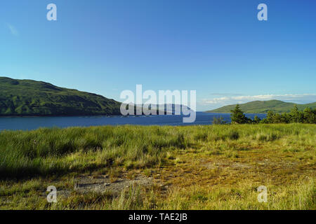 Schottland ist voll von schönen Landschaften, wo immer sie aussehen. Die Schönheit der Natur ist schwer in Worte zu fassen. Stockfoto